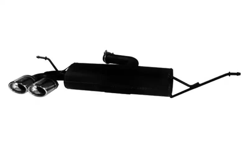 Ulter Sportauspuff passend für Volkswagen Golf V 2003-2008 mit 2 ovalen Endrohren 95×65 Letzte Chance