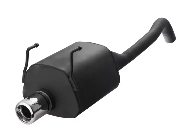 Ulter Sportauspuff passend für Fiat Panda 100HP 2003-2012 1 Endrohr rund Ø100 Solange Der Vorrat Reicht