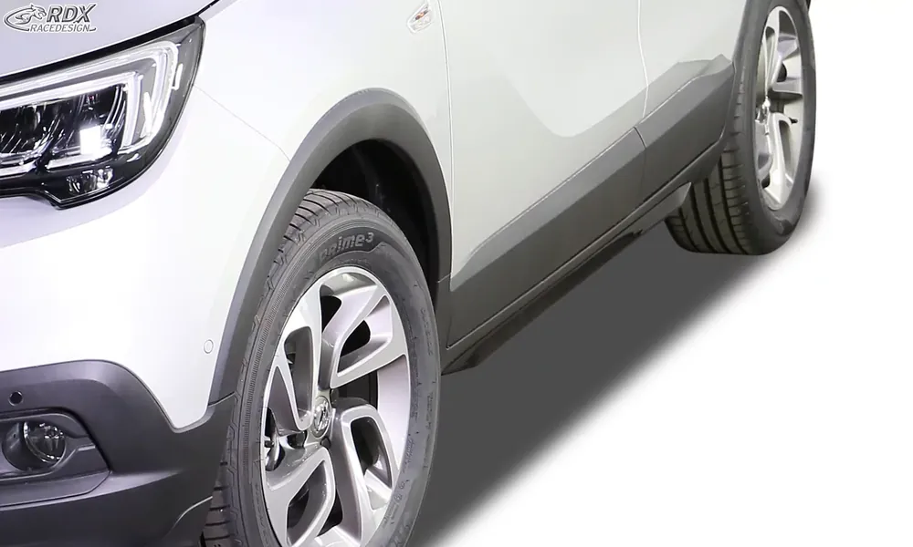 Neuheit RDX Seitenschweller passend für OPEL Crossland X Slim