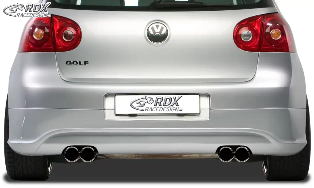 Wochenendangebot RDX Heckansatz passend für VW Golf 5 R32 clean mit Endrohrausfräsung links & rechts