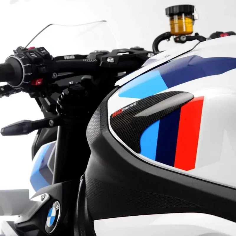 R&G Carbon Tank Protektoren Set passend für BMW S 1000 RR / S 1000 R / M 1000 RR Nur Für Kurze Zeit