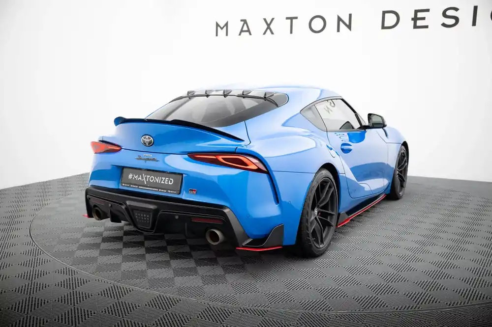 Heck Ansatz Flaps Diffusor V.2 passend für Toyota Supra Mk5 Knallerangebot