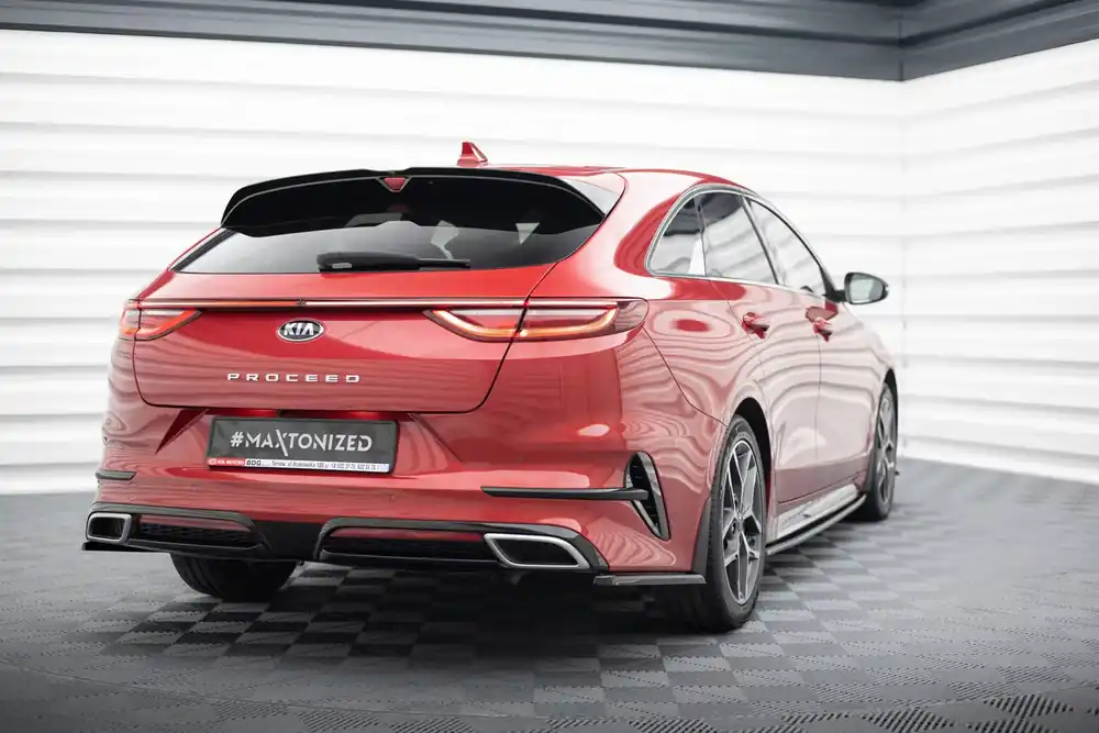 Heck Ansatz Flaps Diffusor passend für Kia ProCeed GT / GT-Line Mk1 Preisreduziert