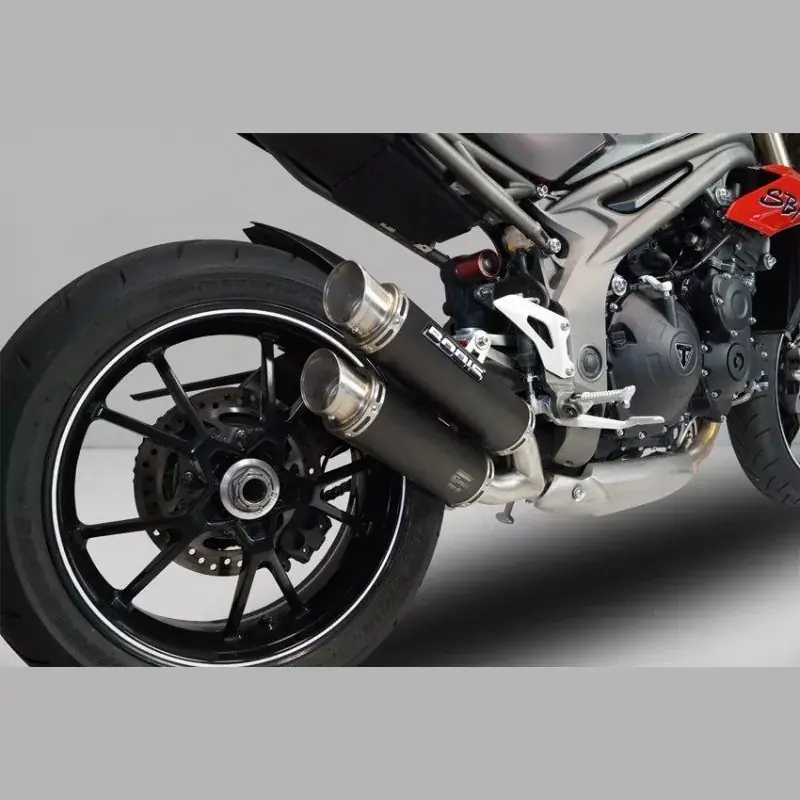 Bodis GPX 2 Endschalldämpfer passend für Triumph Speed Triple 2016-2017 Wochenendangebot