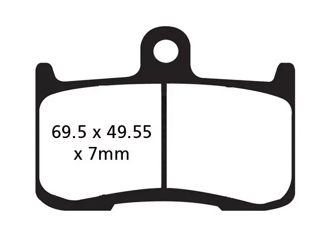 EBC FA347 HH Bremsbeläge passend für Kawasaki, Triumph, Suzuki Expressversand
