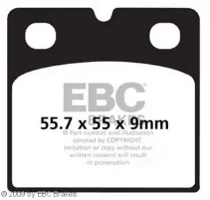 EBC FA18 HH Bremsbeläge passend für Moto Guzzi & BMW Markenware