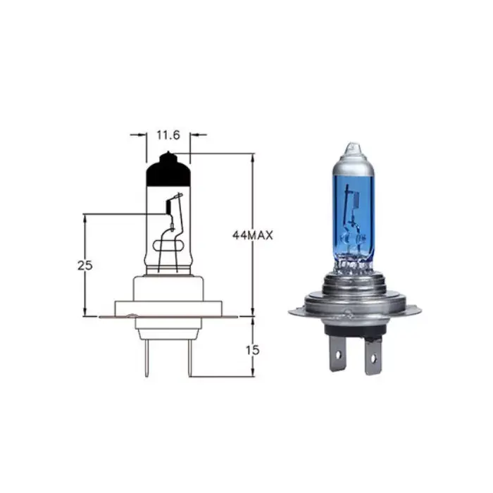 Nur Für Kurze Zeit H7 Xenon Look Hauptscheinwerferlampe 12V 55W +50%