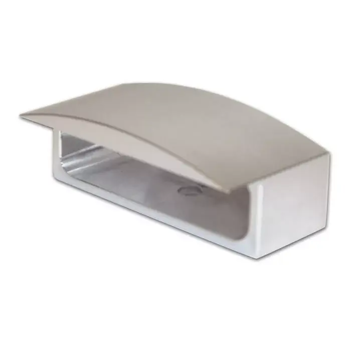 Gehäuse für LED-Kennzeichenbeleuchtung Trio 284344 Aluminium silber Abverkauf