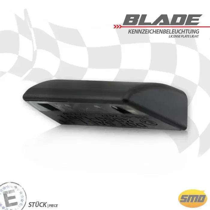 Jetzt Bestellen SMD-Kennzeichenbeleuchtung Blade schwarz E-geprüft