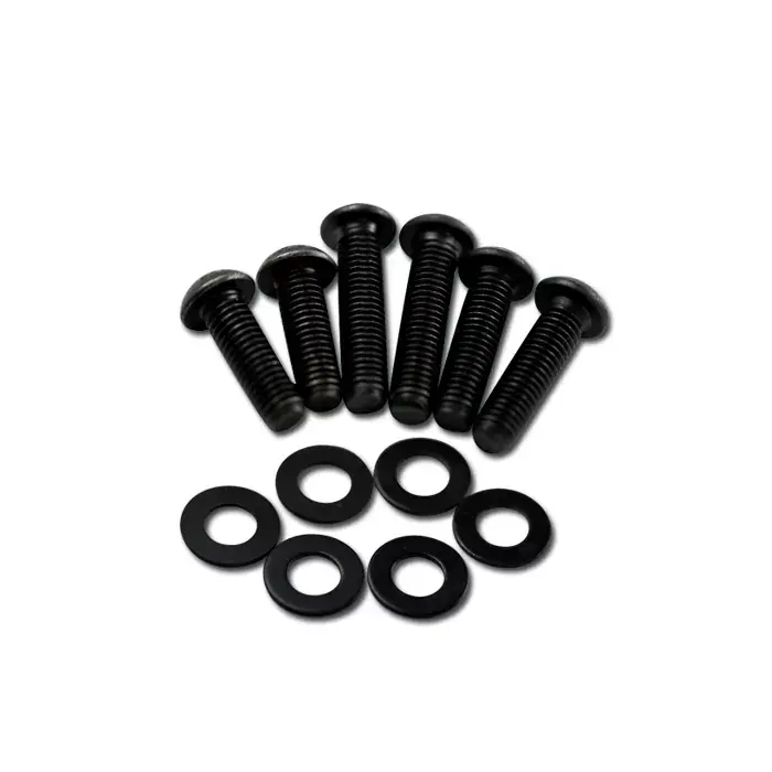 Scheinwerfer-Schrauben-Set schwarz 12-teilig M8 Neu