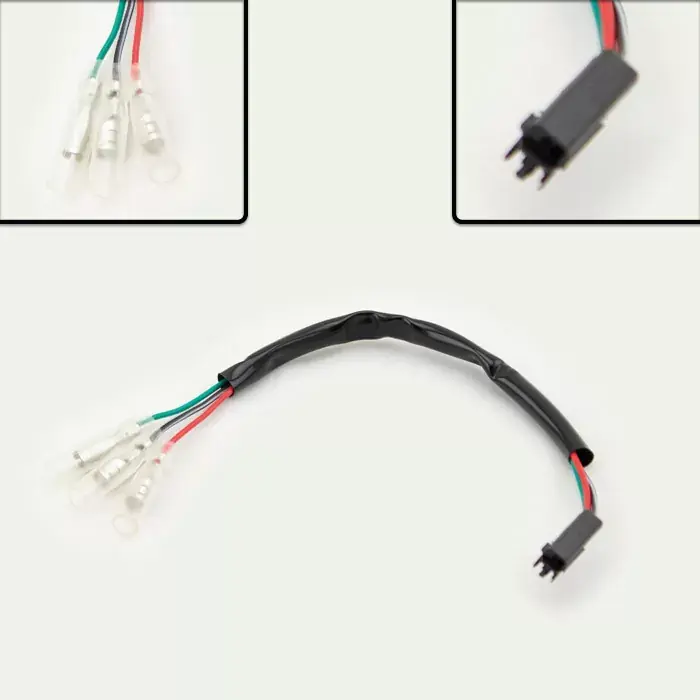 Adapterkabel Rücklicht passend für Honda 3 Kabel mit Japan-Rundstecker Ø 3,5mm Highlight