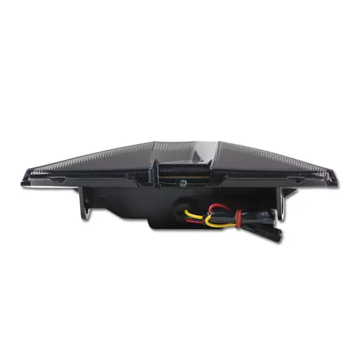 Garantierte Lieferung LED-Rücklicht passend für Aprilia RSV4 09-15 / Tuono 11-15 dunkel getönt mit schwarzem Reflektor E-geprüft