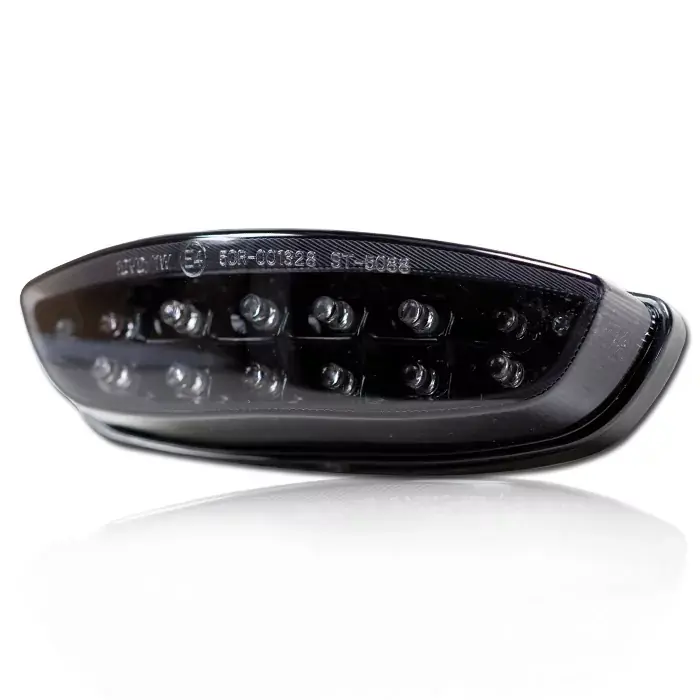 LED-Rücklicht passend für Yamaha YZF125R 08-18, MT125 15-18 getönt, Reflektor schwarz, E-geprüft Schnäppchen