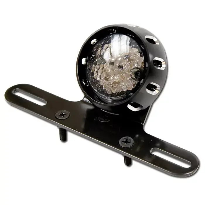 Bestseller LED-Rücklicht CNC getönt mit Halter und KZB