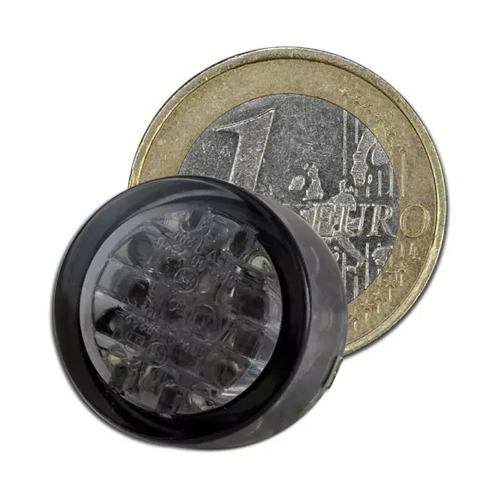 LED-Einbaurücklicht "Twenty" getönt E-geprüft Ø20 mm Must-Have