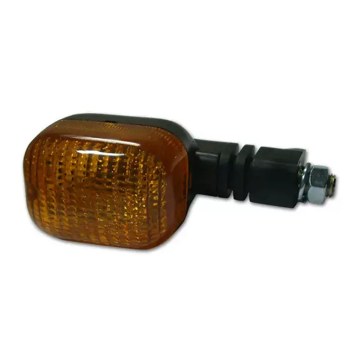 Preiswert Miniblinker "Duc-Style" schwarz mit gelbem Glas E-geprüft