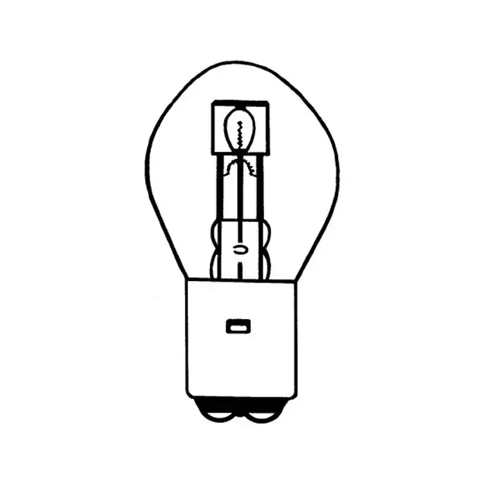 Nur Für Kurze Zeit Bilux Hauptscheinwerferlampe Ba20d 6V 25/25W passend für Suzuki LT-A 750