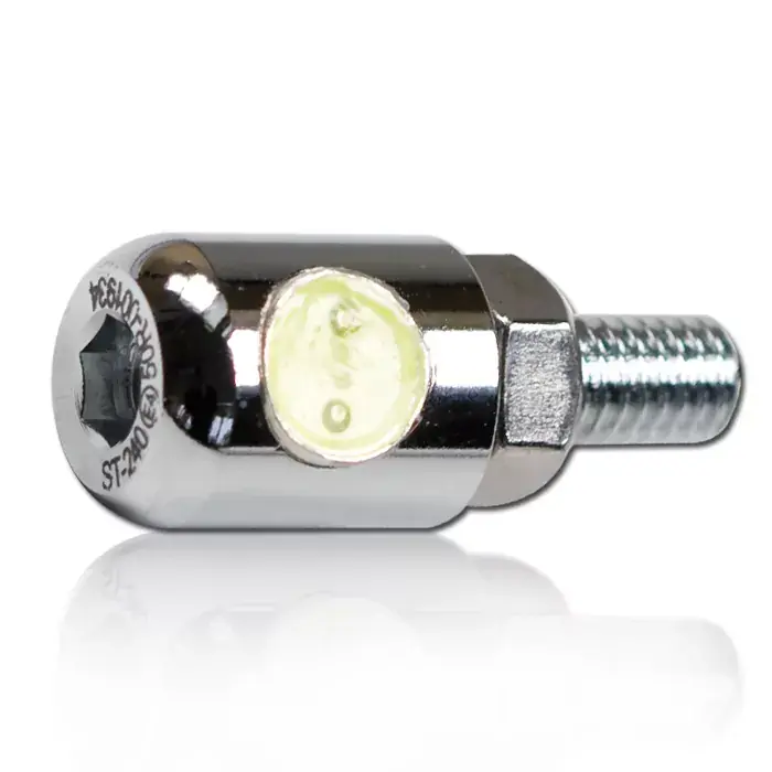 Garantierte Lieferung SMD-Kennzeichenbeleuchtung BYTE chrom Alu M6 E-geprüft