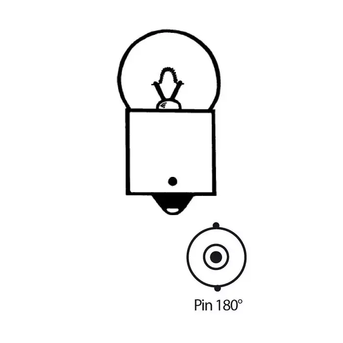 Wochenendangebot Kugellampe 12V 23W Ba15s Ø18x37 mm VPE 10 Stück passend für Blinker Little Duke & Blinker Oval