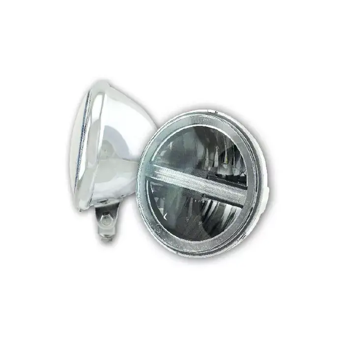 LED-Scheinwerfer "Horizon" 5-3/4" chrom mit E-Prüfzeichen Sonderaktion