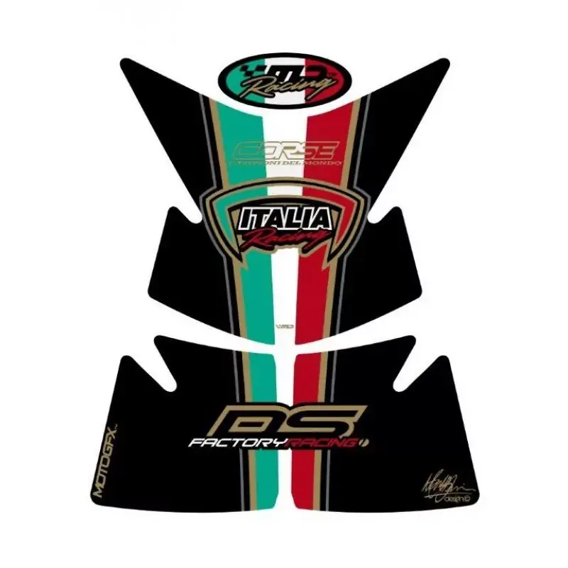 Motografix 3D Gel Tank Pad Protector TD012K passend für Ducati Multistrada DS Corse Abverkauf