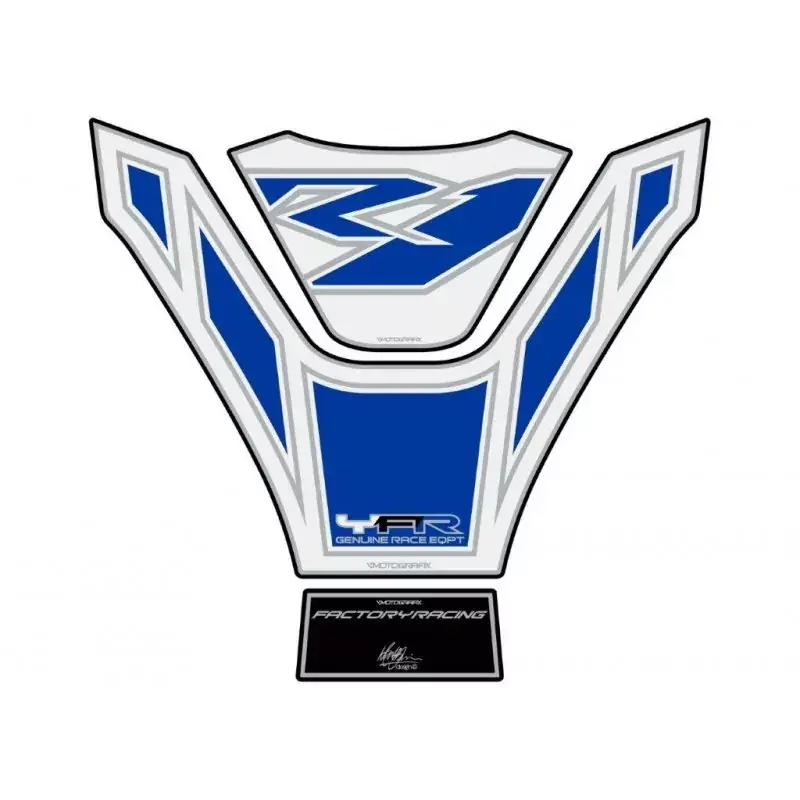 Neue Kollektion Motografix 3D Gel Tank Pad Protector passend für Yamaha YZF R1 TY025WB