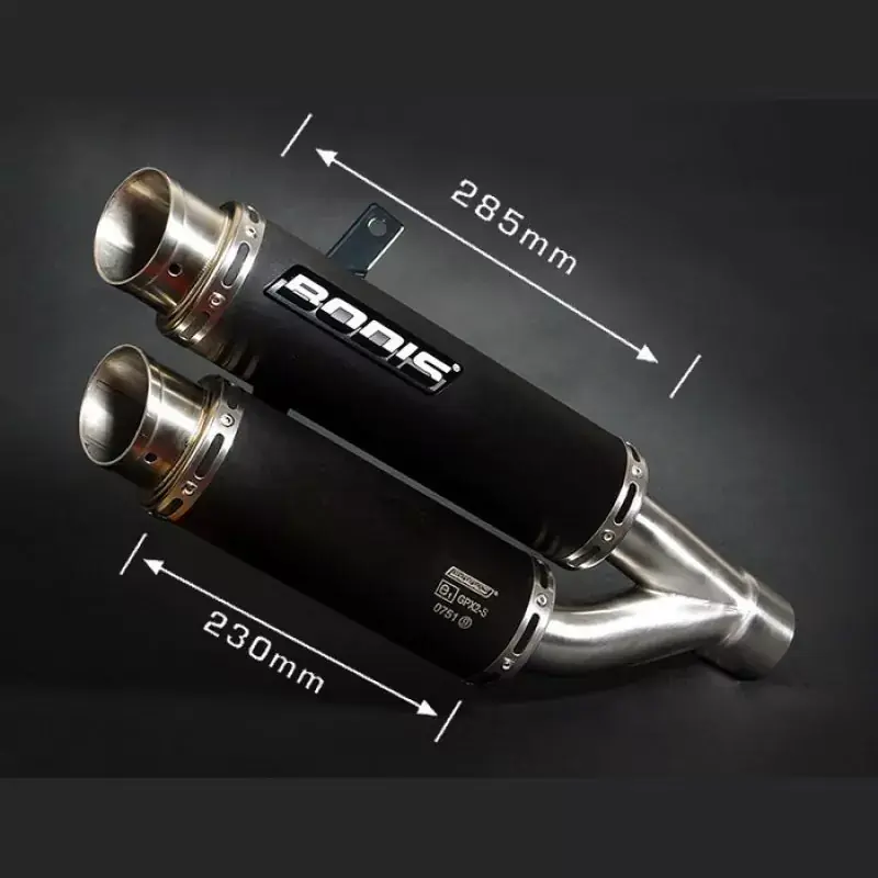 Bodis GPX 2 Endschalldämpfer passend für Kawasaki Z 1000 2007-2009 Markenware