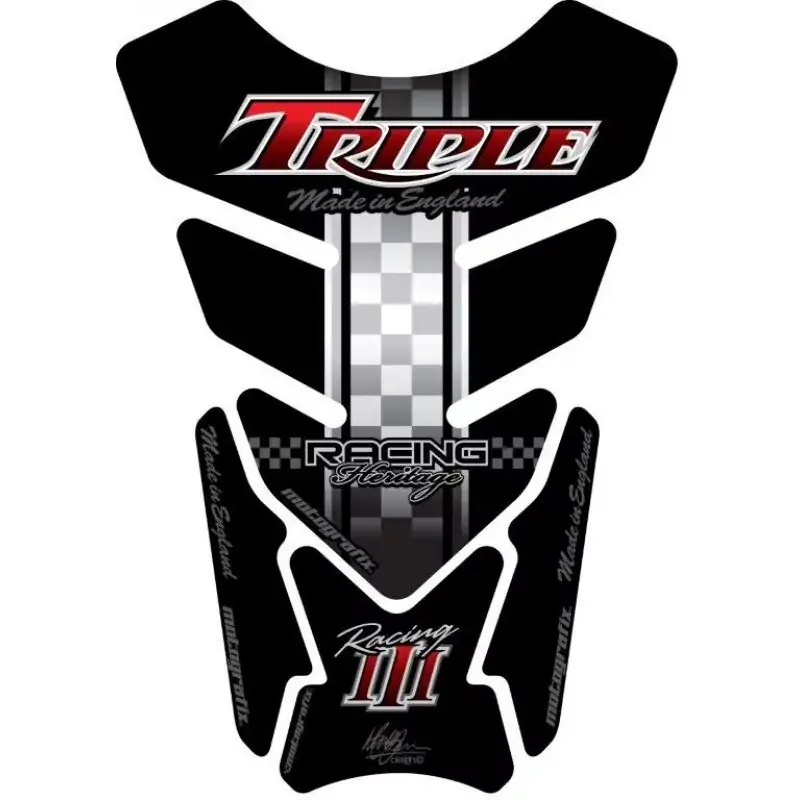 Motografix 3D Gel Tank Pad Protector TT010KR passend für Triumph Triple Günstig