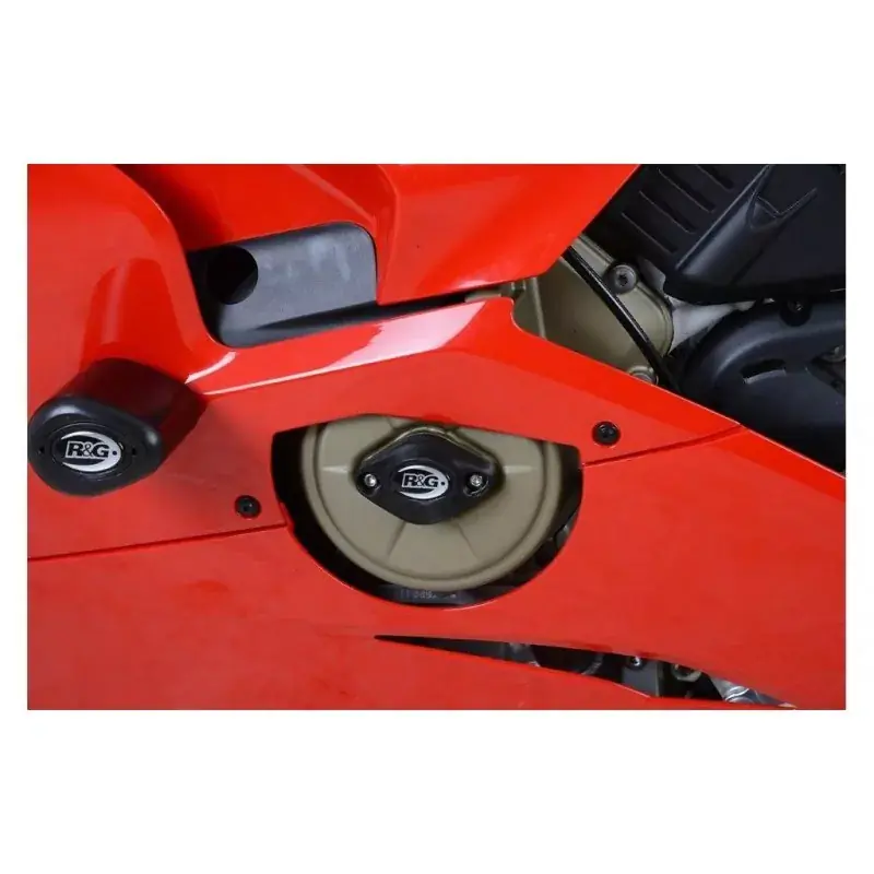 R&G Motordeckel Schutz links passend für Ducati Panigale V4 / Streetfighter V4 / Multistrada V4 / Diavel V4 Finale Aktion