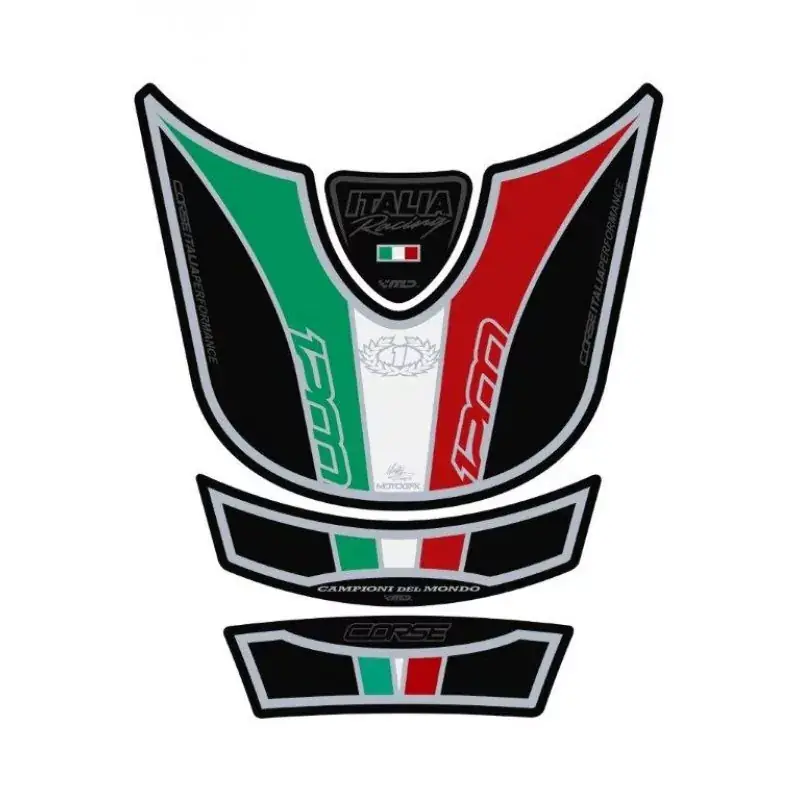 Billig Motografix 3D Gel Tank Pad Protector TD016K passend für Ducati Multistrada 1200