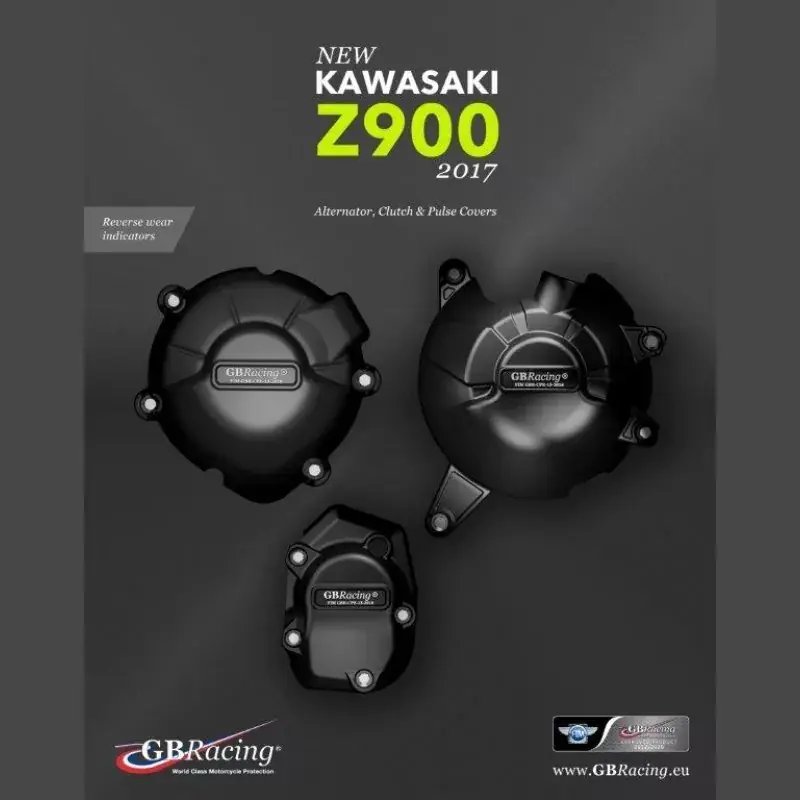 GB Racing Motor Protektor Set passend für Kawasaki Z 900 ab 2017 Must-Have