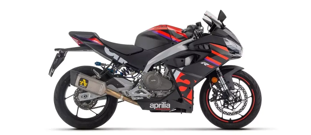 ARROW Pista Titan Auspuff passend für Aprilia RS 457 Neu