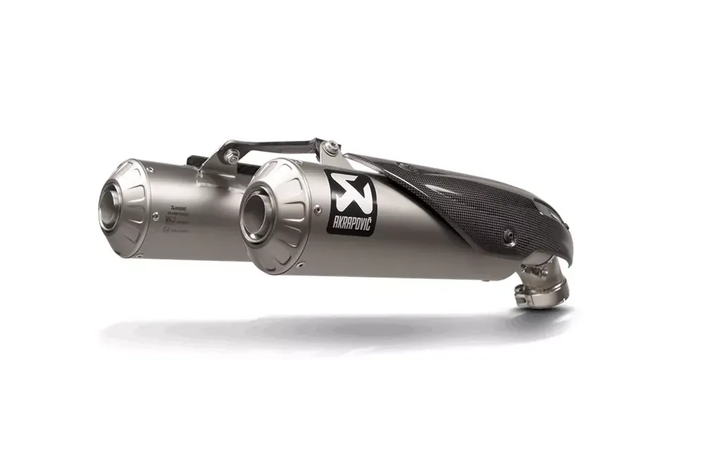 Akrapovic Slip-On Line (Titanium) passend für Ducati Scrambler 1100 ab Modelljahr 2021- Top-Seller