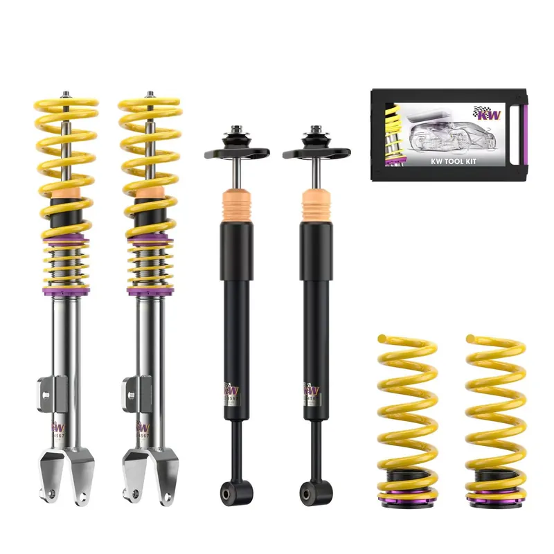 KW Gewindefahrwerk V1 inox passend für Dodge Challenger Coupe 09/2007- Schnäppchen