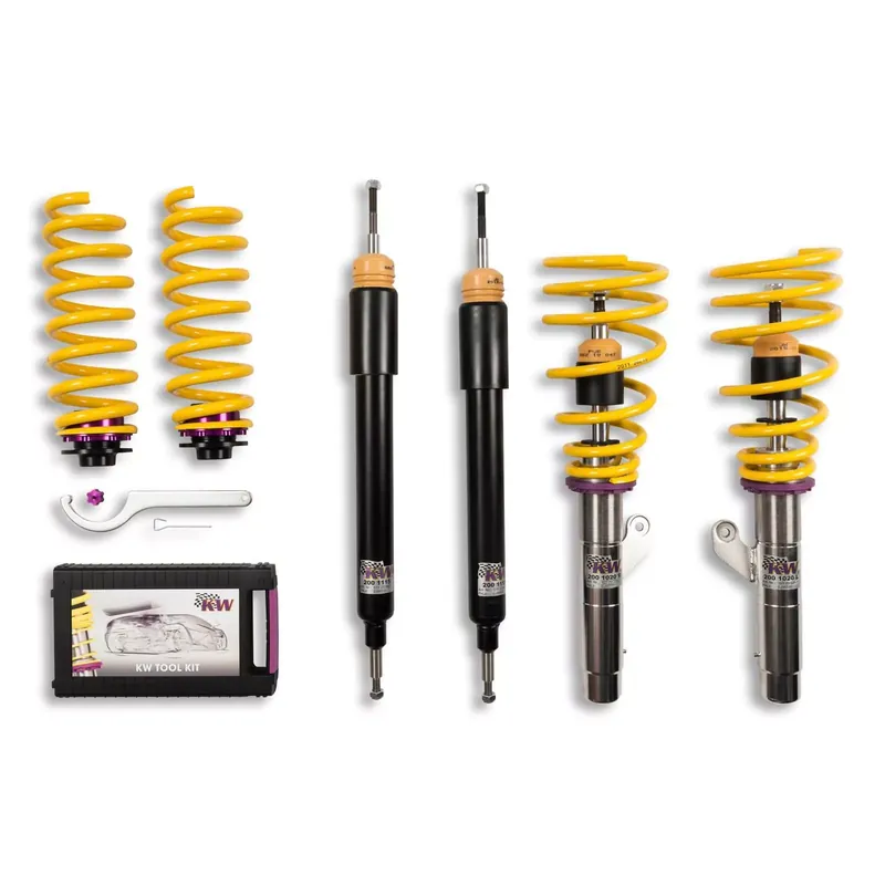 KW Gewindefahrwerk V1 inox passend für BMW 3er Coupe (E92) 01/2005-12/2013 Preisknaller