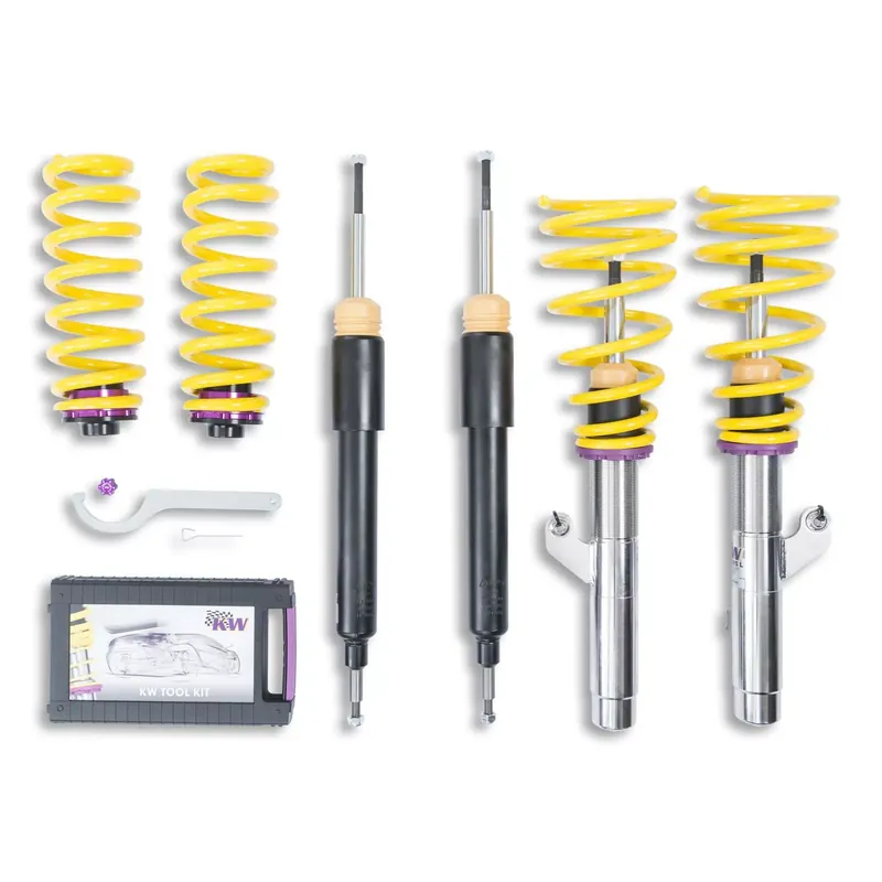 KW Gewindefahrwerk V1 inox passend für BMW 1er E81 09/2006-09/2012 Letzte Chance