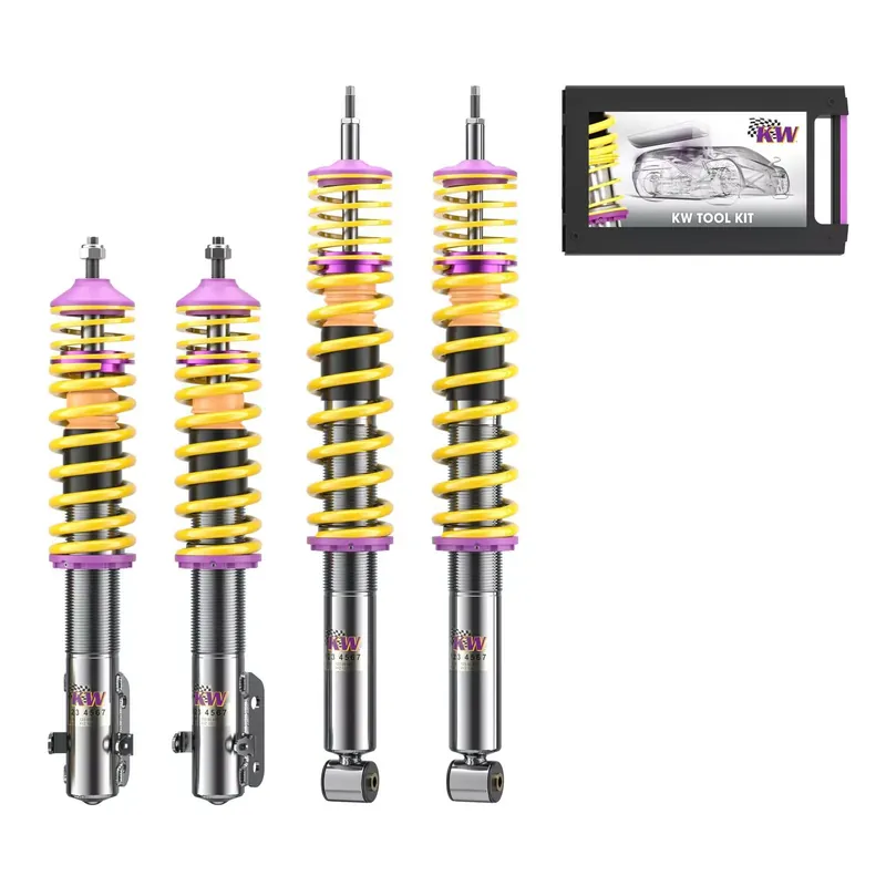 Online Kaufen KW Gewindefahrwerk V2 inox passend für VW Golf IV Cabriolet (1E_) 06/1998-12/2002