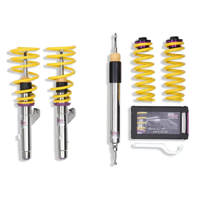 Highlight KW Gewindefahrwerk V3 inox passend für BMW 3er (E90)