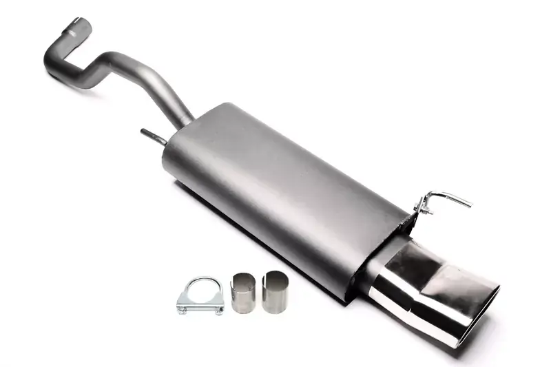 Rabatt TA Technix Sportendschalldämpfer 70x140mm DTM passend für VW Polo 6N
