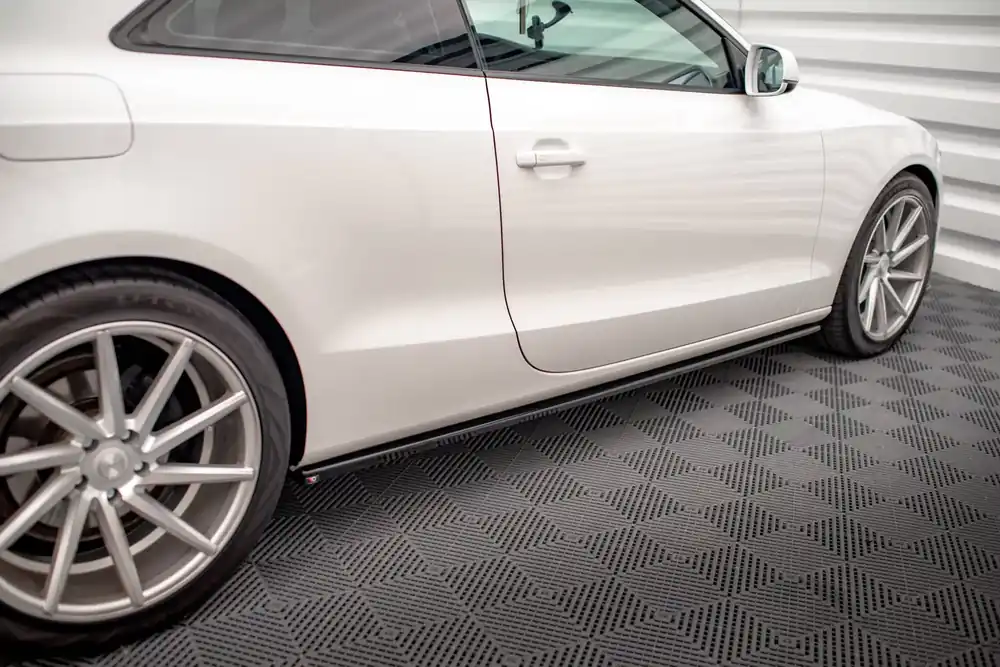 Versand Am Gleichen Tag Seitenschweller Ansatz V.2 passend für Audi A5 / A5 S-Line / S5 Coupe 8T
