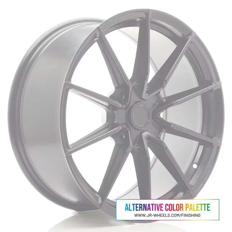 JR Wheels SL02 19x8,5 ET20-45 5H Blank Silver Alufelge Neue Ware