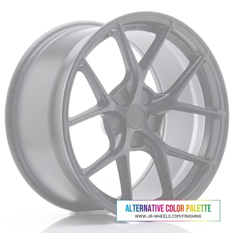 Finale Aktion JR Wheels SL01 18x10,5 ET25-38 5H Blank Silver Alufelge