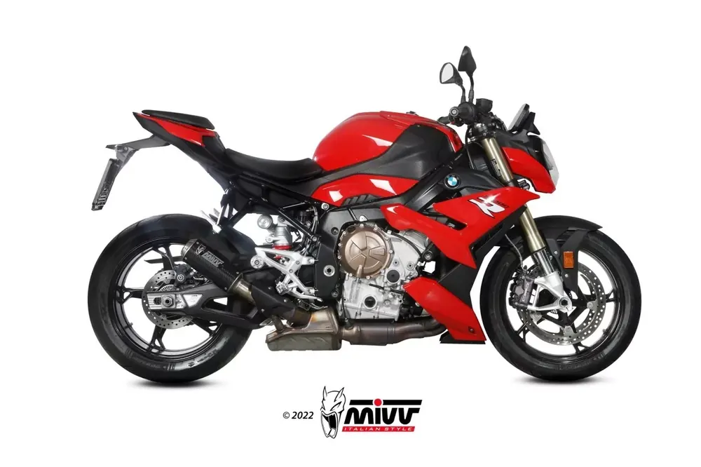 MIVV MK3 Carbon Endschalldämpfer passend für BMW S 1000 R 21-25 Neue Ware
