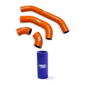 Markenprodukt SAMCO Sport Silikonschlauch Kit blau passend für KTM, Husqvarna und Gas Gas 125er Modelle