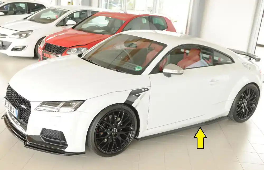 Billig Rieger Seitenschweller links passend für Audi TT RS 8J/8S Roadster 05.16–08.18