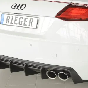 Bestpreis Rieger Heckeinsatz passend für Audi TT 8J-FV/8S Roadster 07.14-08.18