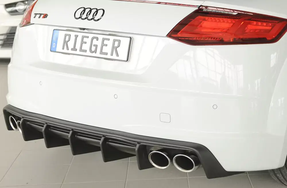 Bestpreis Rieger Heckeinsatz passend für Audi TT 8J-FV/8S Roadster 07.14-08.18