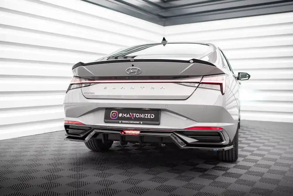 Beliebt Mittlerer Cup Diffusor DTM Look passend für Hyundai Elantra Mk7