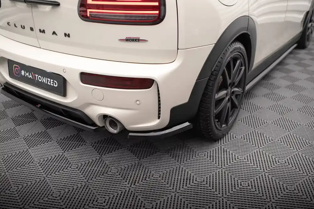 Heck Ansatz Flaps Diffusor V.1 passend für Mini Cooper Clubman John Cooper Works F54 Facelift Meistverkauft