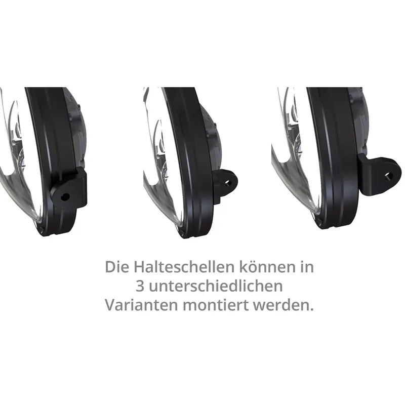 Schnäppchen HIGHSIDER FRAME-R1 TYP 11 LED Hauptscheinwerfer 7 Zoll, seitliche Befestigung